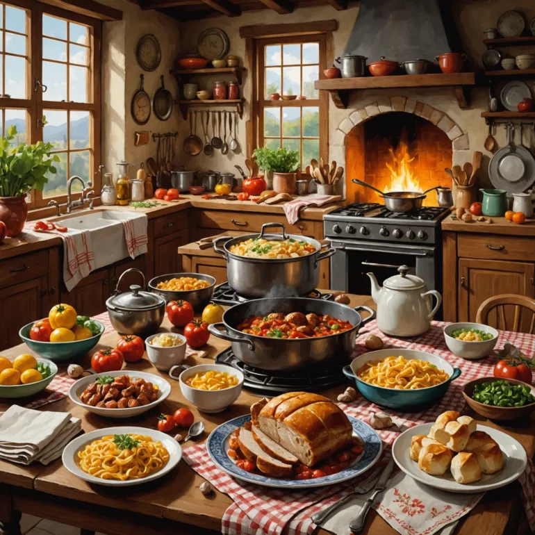 Погружение в Культуру через Вкус: Как Еда Раскрывает Наши Традиции и Истории